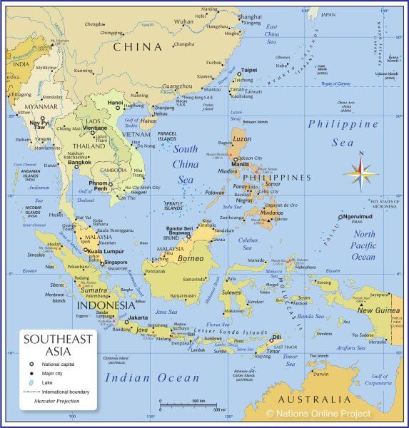 Southeast-Asia-Map
