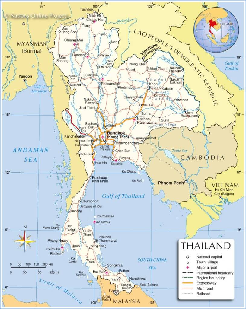 thailand-political-map