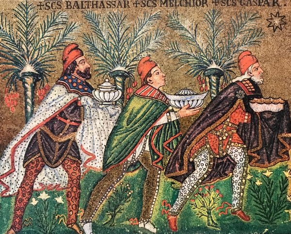 Three wise men mosaic