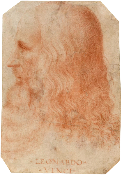 Portrait of Leonardo Da Vinci