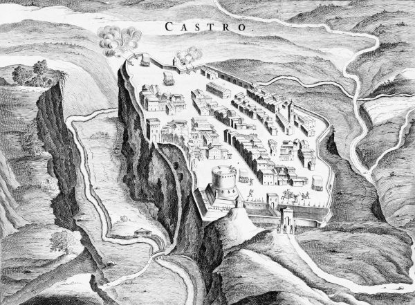 engraving of Castro